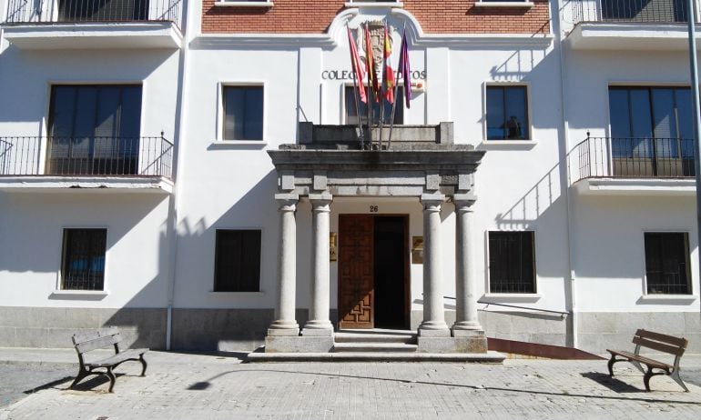 Sede del Colegio de Médicos de Ávila, en la calle San Juan de la Cruz