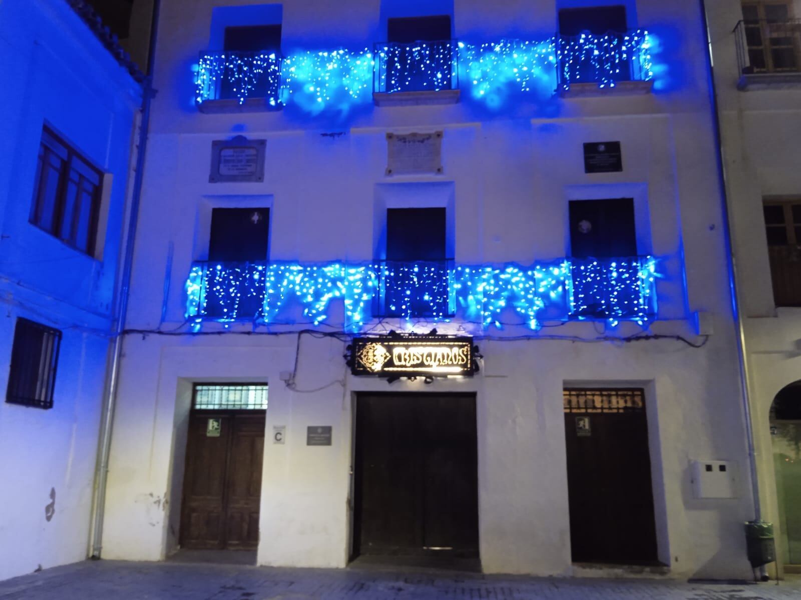 fachada del local de la Comparsa de Cristianos