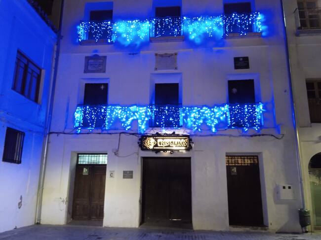 fachada del local de la Comparsa de Cristianos