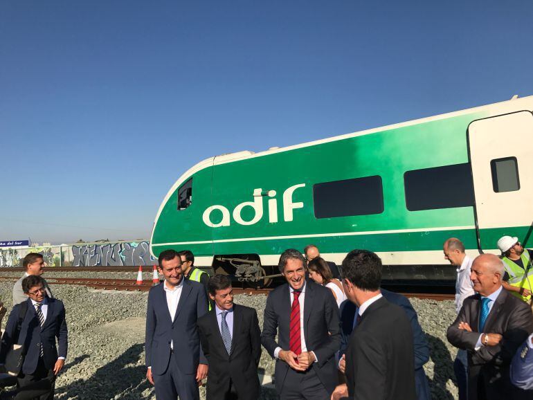 Ministro de Fomento en Estación Ave Elche