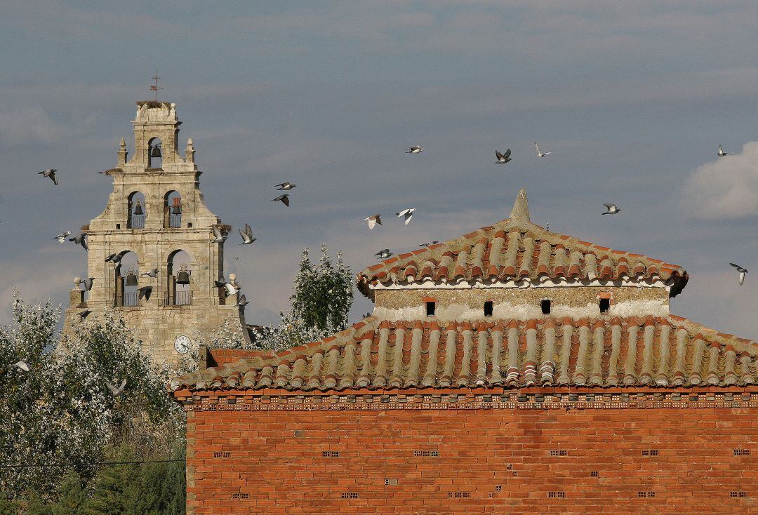 Palomar en uso en Amusco (Palencia)