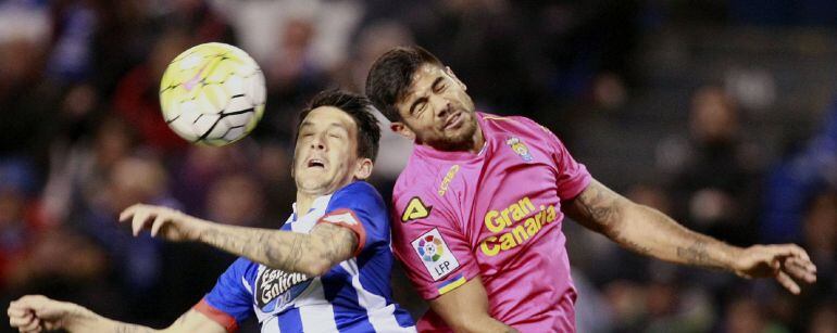 Luis Alberto durante un partido cuando era jugador del Deportivo