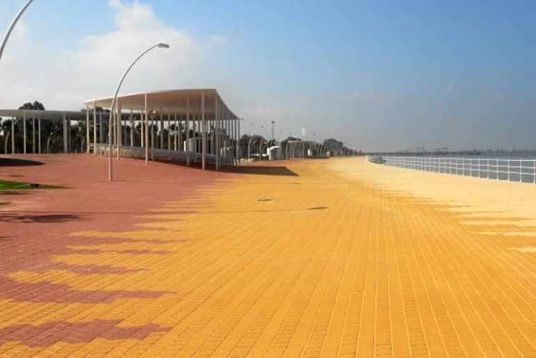 Nuevo paseo marítimo de Huelva