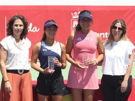 Eudice Chong y Hong Yi Cody Wong se proclamaban campeonas del VI ITF Femenino Open Castilla y León Villa de El Espinar