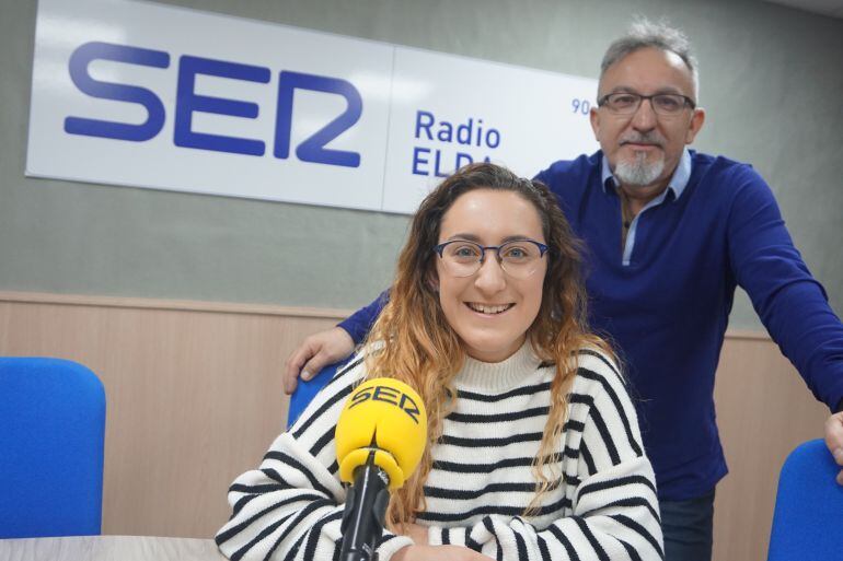 Silvia y Pedro Pomares en Radio Elda Cadena SER