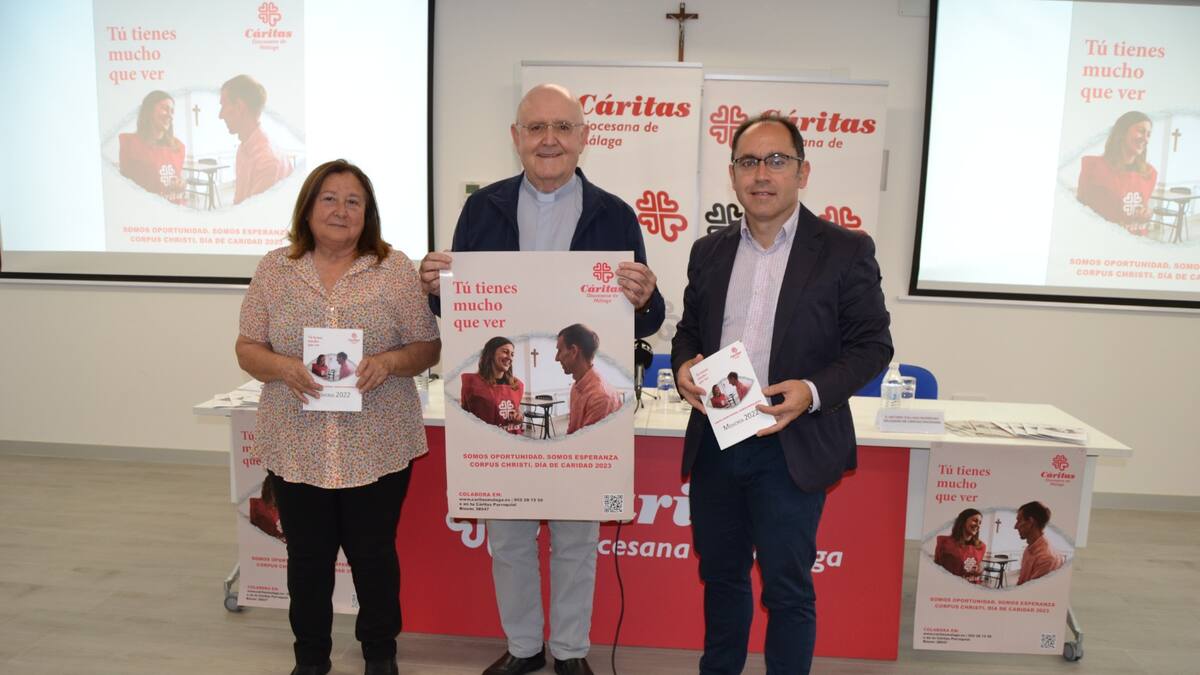 Uno de cada tres malagueños acude a Cáritas por primera vez y la inflación se ceba con los mas vulnerables