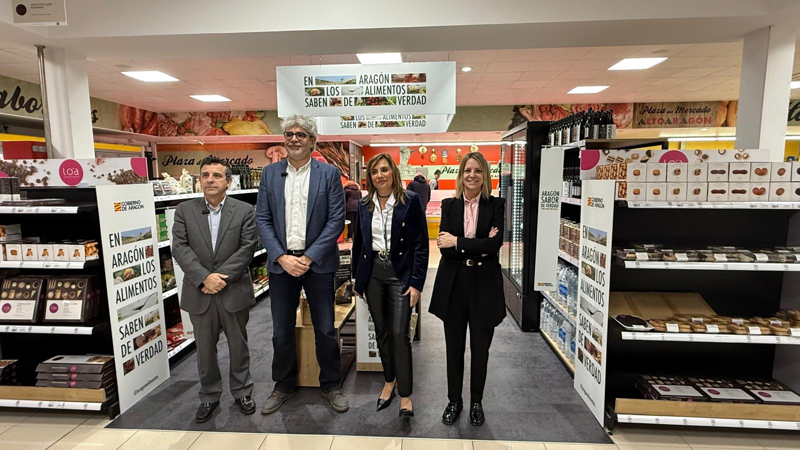 Momento de la presentación de la campaña "Aragón, Sabor de Verdad"