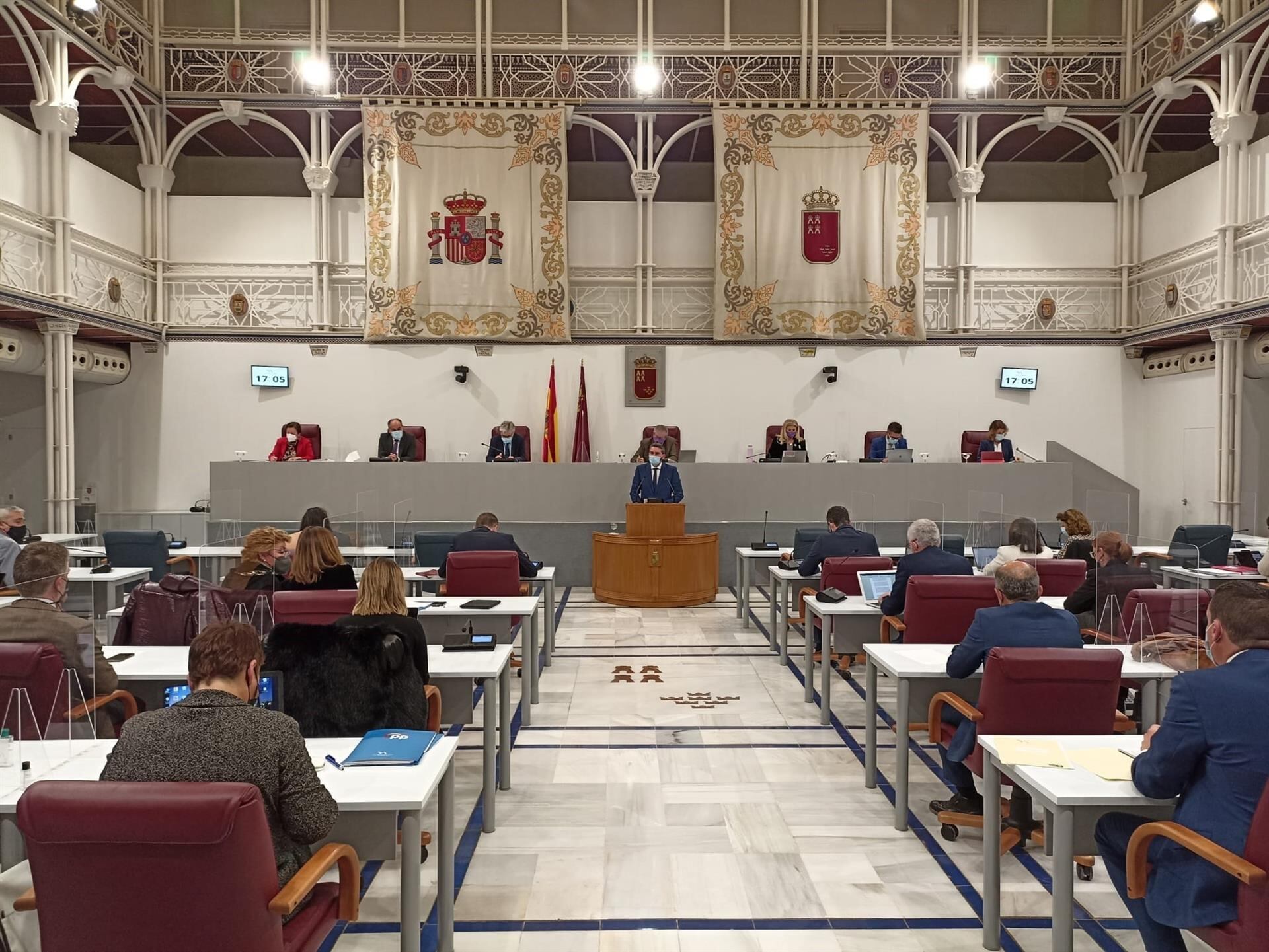 Comparecencia de Antonio Luengo en la Asamblea Regional