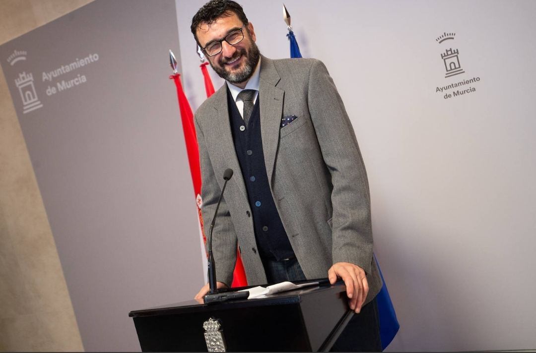 Ginés Ruiz Maciá, concejal del Ayuntamiento de Murcia