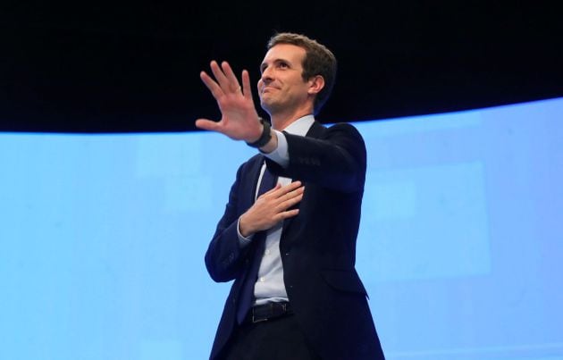 El palentino Pablo Casado ha sido elegido hoy nuevo presidente del PP