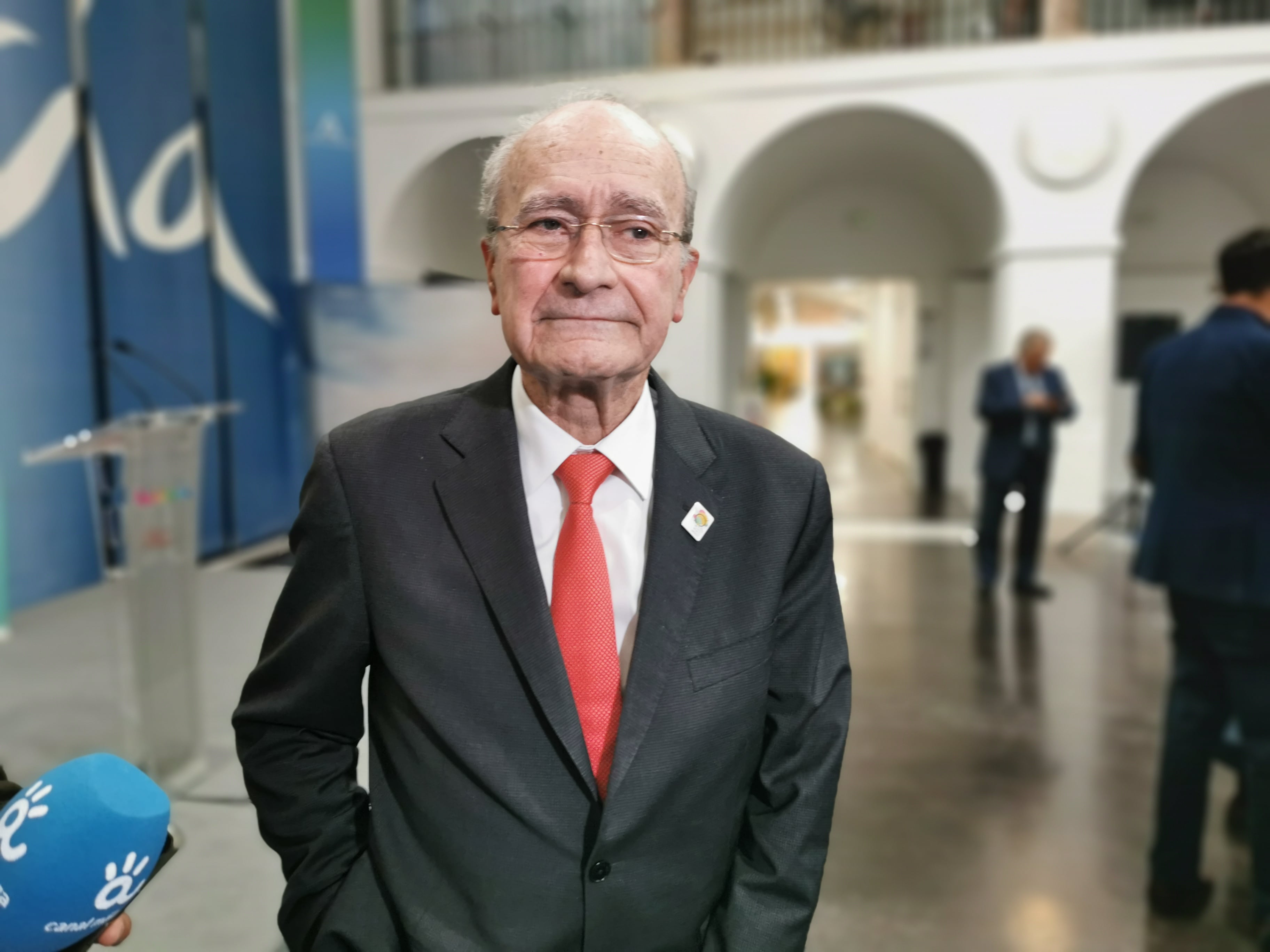 El alcalde Francisco de la Torre