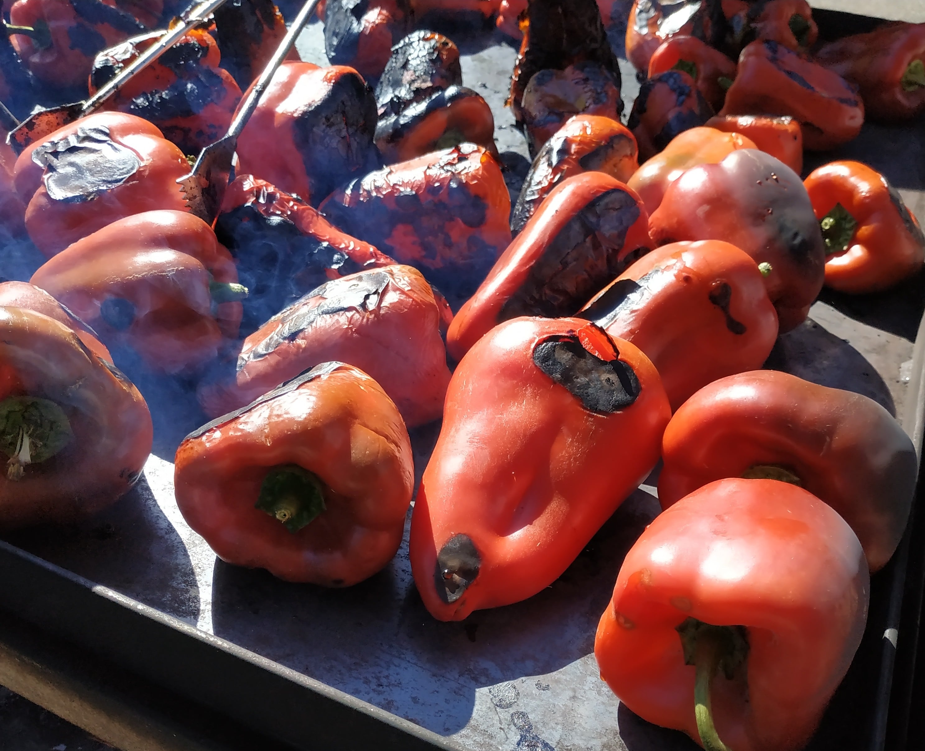 Asado de pimientos