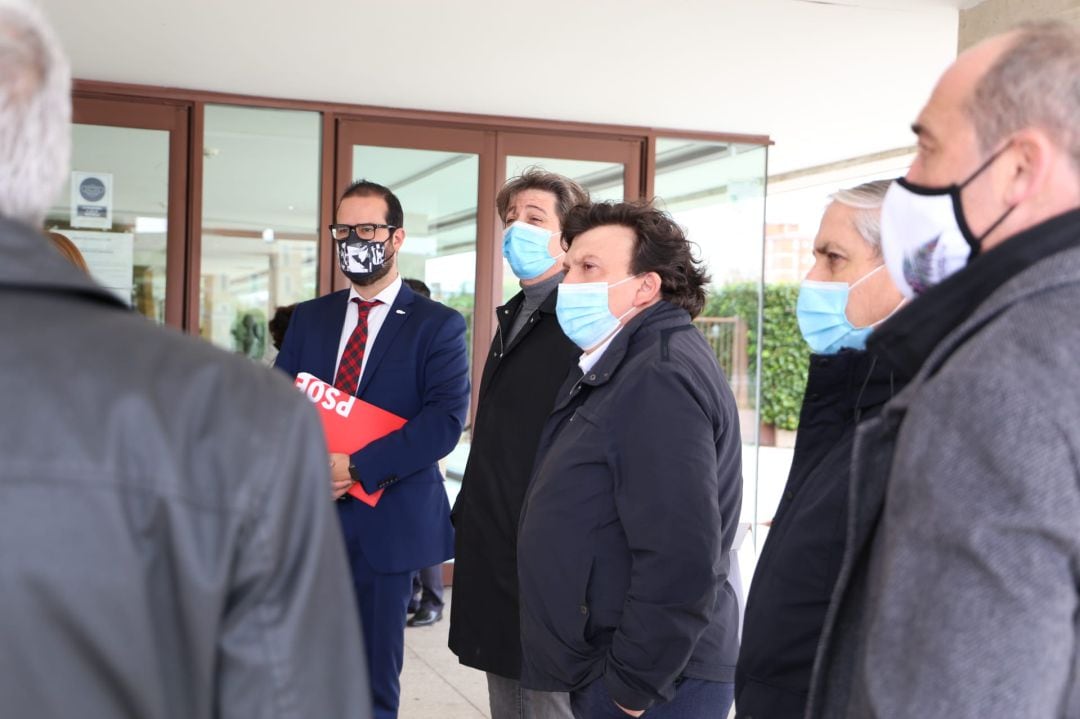 Delegación de alcaldes sorianos