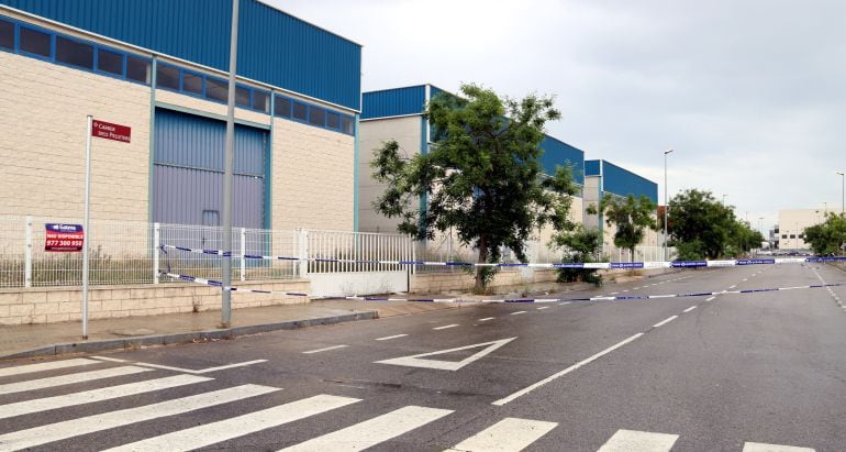 Imatge del carrer dels Pelleters del Polígon Albada de Reus.