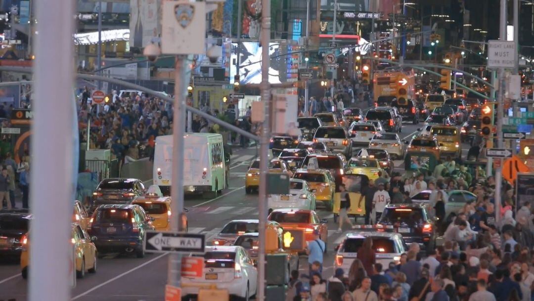 Atasco en la ciudad de Nueva York (foto de archivo)