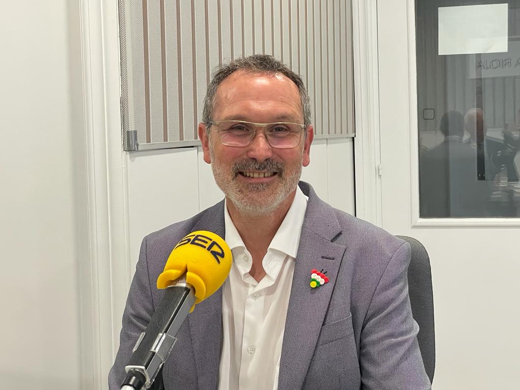Rubén Antoñanzas, candidato a la alcaldía de Logroño por el Partido Riojano España Vaciada