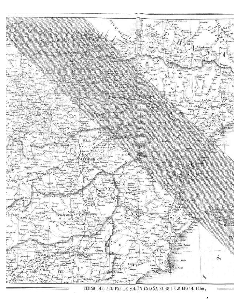 El Moncayo fue protagonista en 1860 con un eclipse como el que habrá en 2026.
