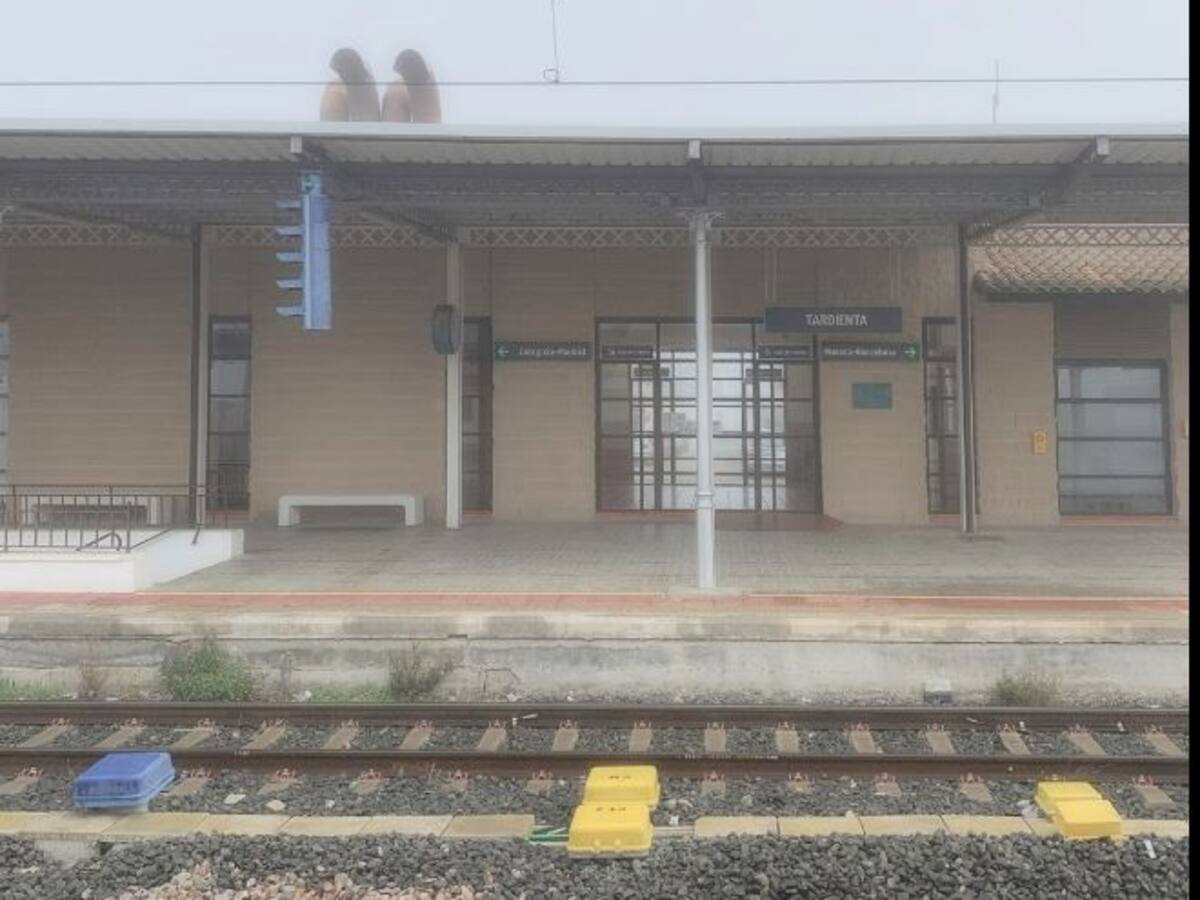 Licitan las obras para que la estación de Tardienta sea accesible para todos los viajeros