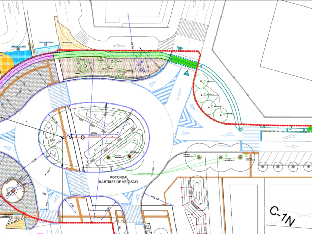 Se abre periodo de información pública del proyecto de la gran rotonda de Martínez de Velasco