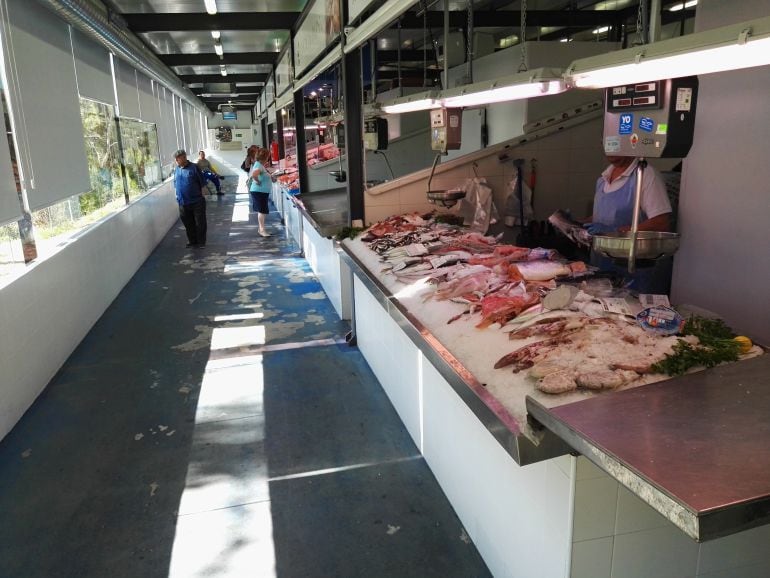 Imagen del mercado provisional