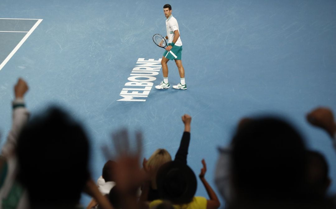 Djokovic, el año pasado durante el Open de Australia