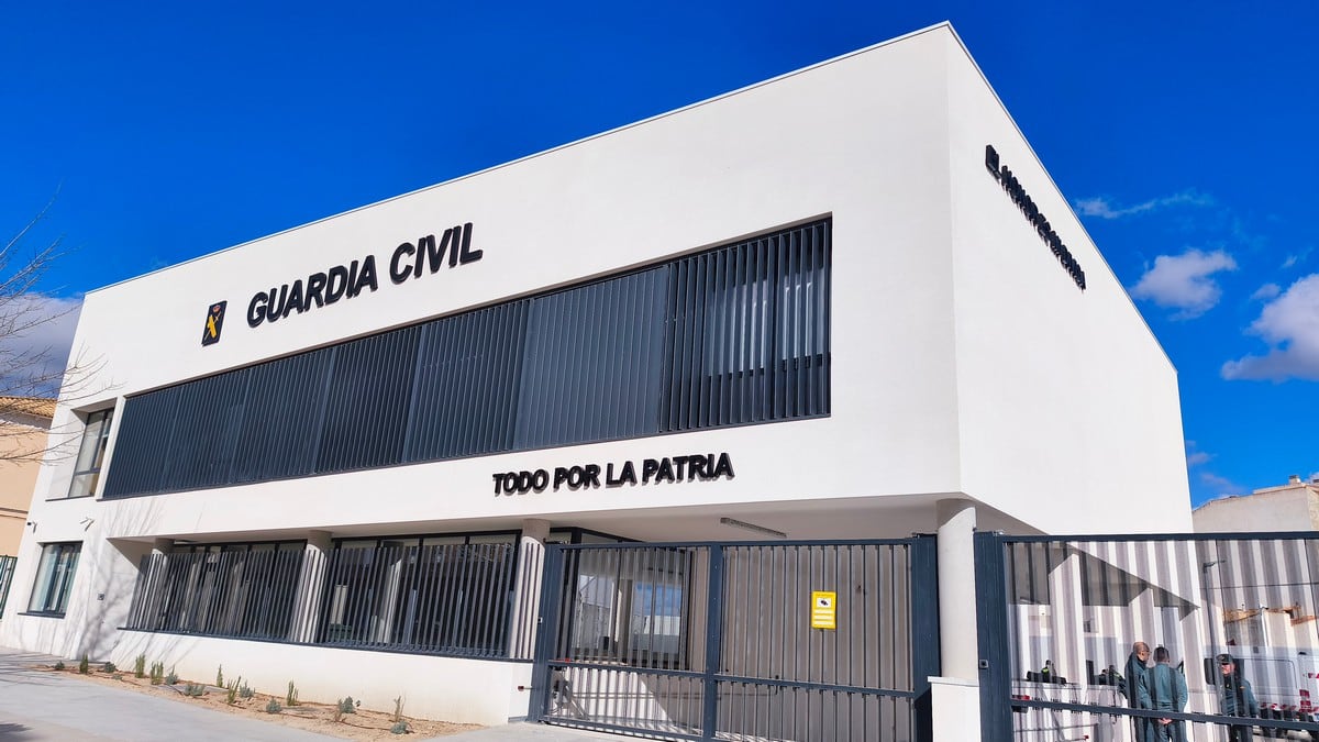 Nuevo cuartel de la guardia civil de Caudete