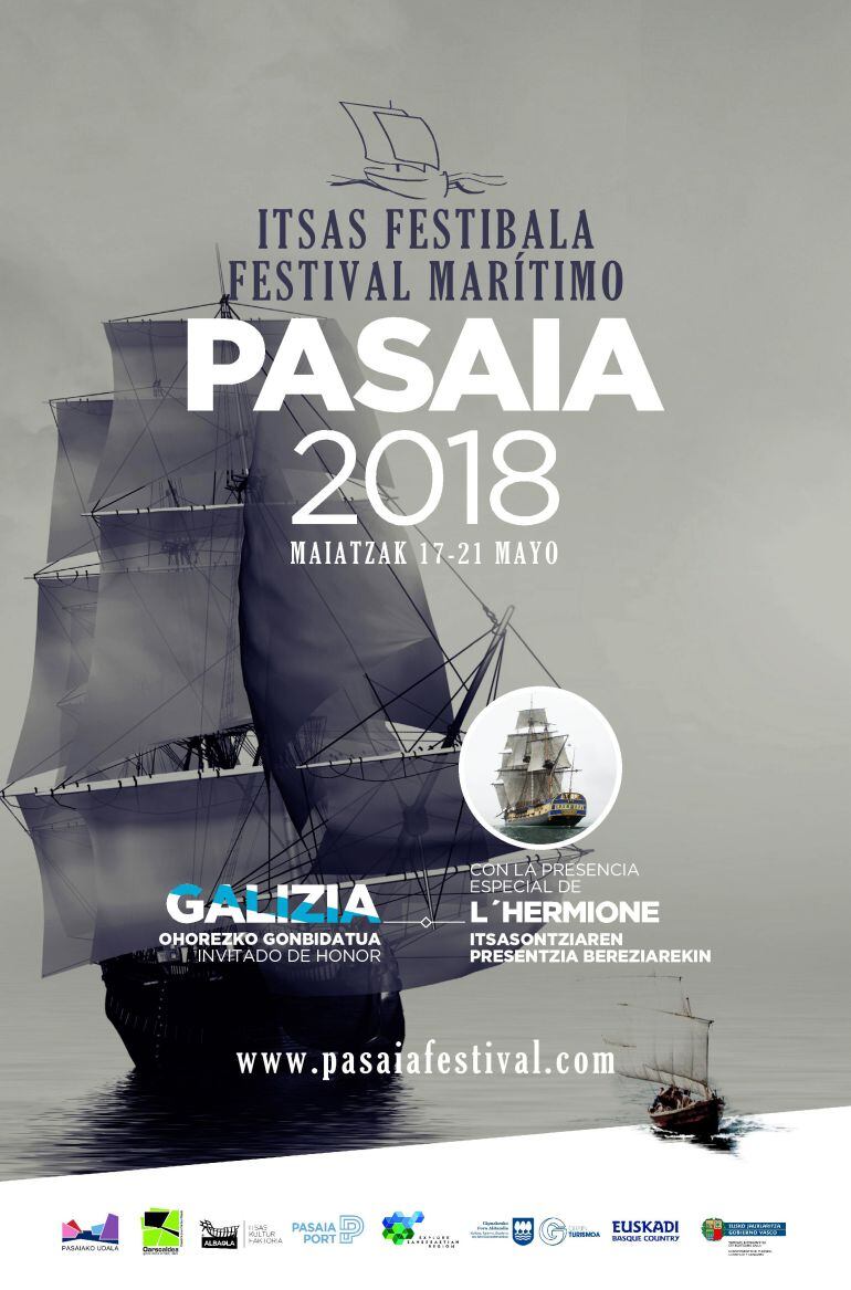 Cartel del Festival Marítimo de Pasaia