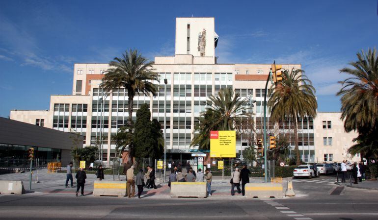 Façana de l&#039;Hospital Joan XXIII de Tarragona. 