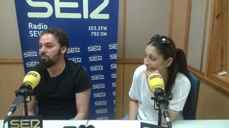 Triana Heredia y su marido Juan José Amador