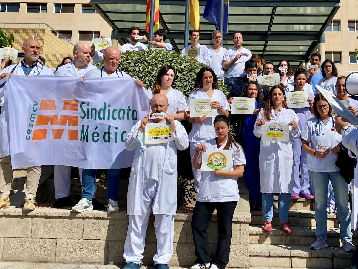 Nueva semana de huelga de médicos en Elda con críticas también a Conselleria de Sanidad por las “promesas incumplidas”