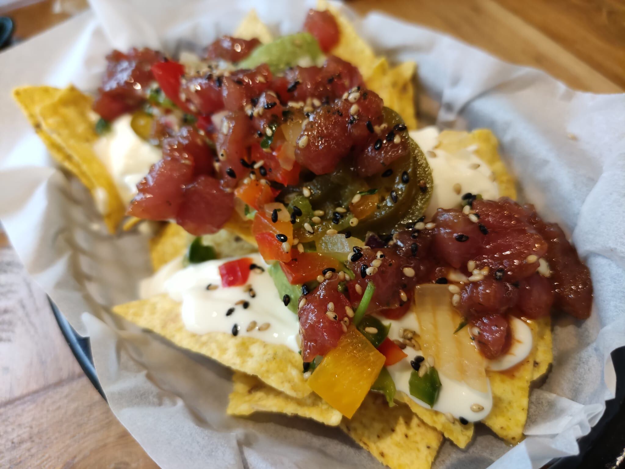 Nachos Tex-Almadraba