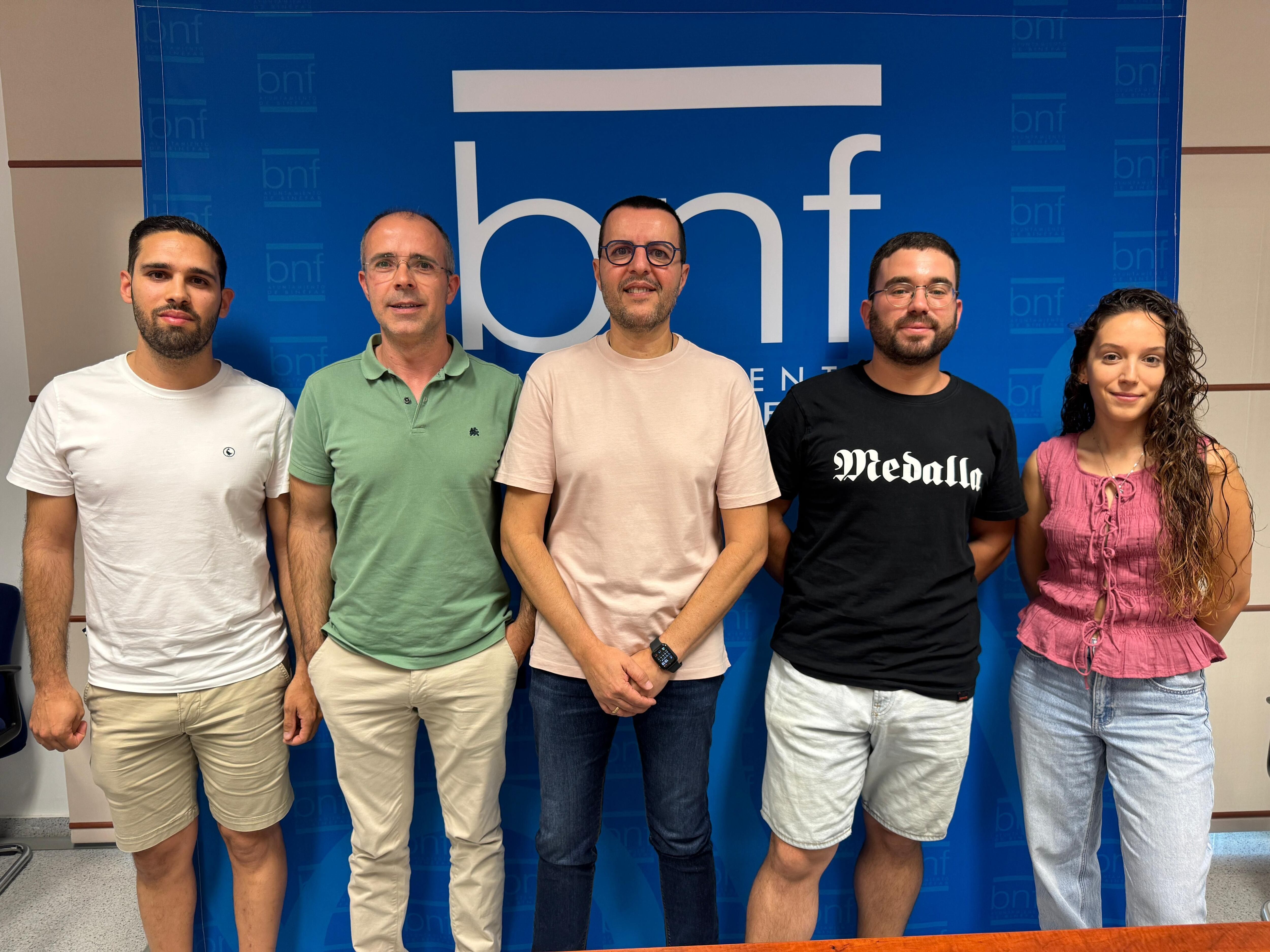 Pignoise y La Guardia actuarán en el recinto ferial en las fiestas de Binéfar.