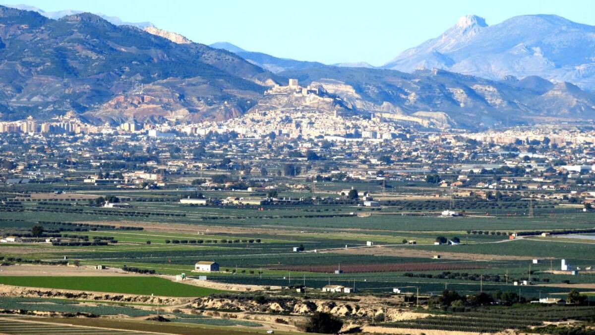 La zona sur de Lorca es la más afectada por la subsidencia que provoca la extracción de agua para regadío