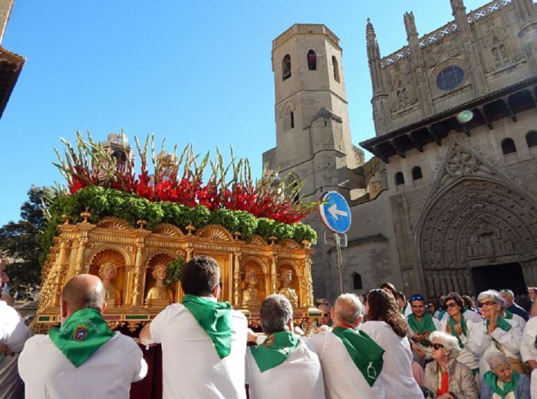 Procesión en honor a San Lorenzo
