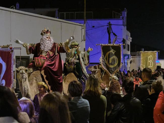 Cabalgata de los Reyes Magos en San Bartolomé de Lanzarote.