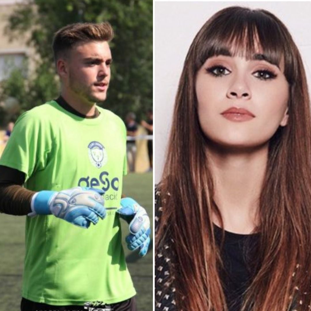 Eduardo y Aitana en imágenes subidas en sus redes sociales