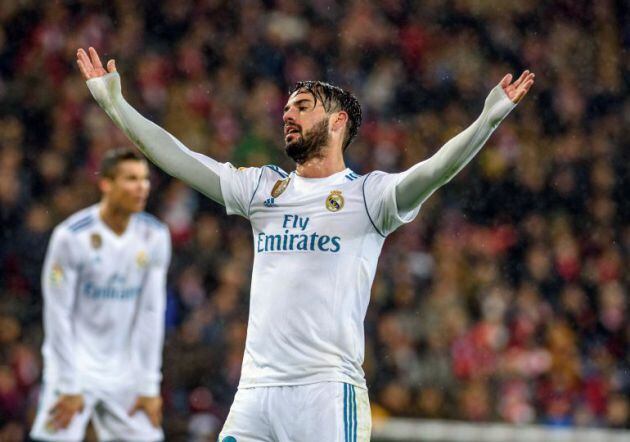 Isco se lamenta por una acción del partido