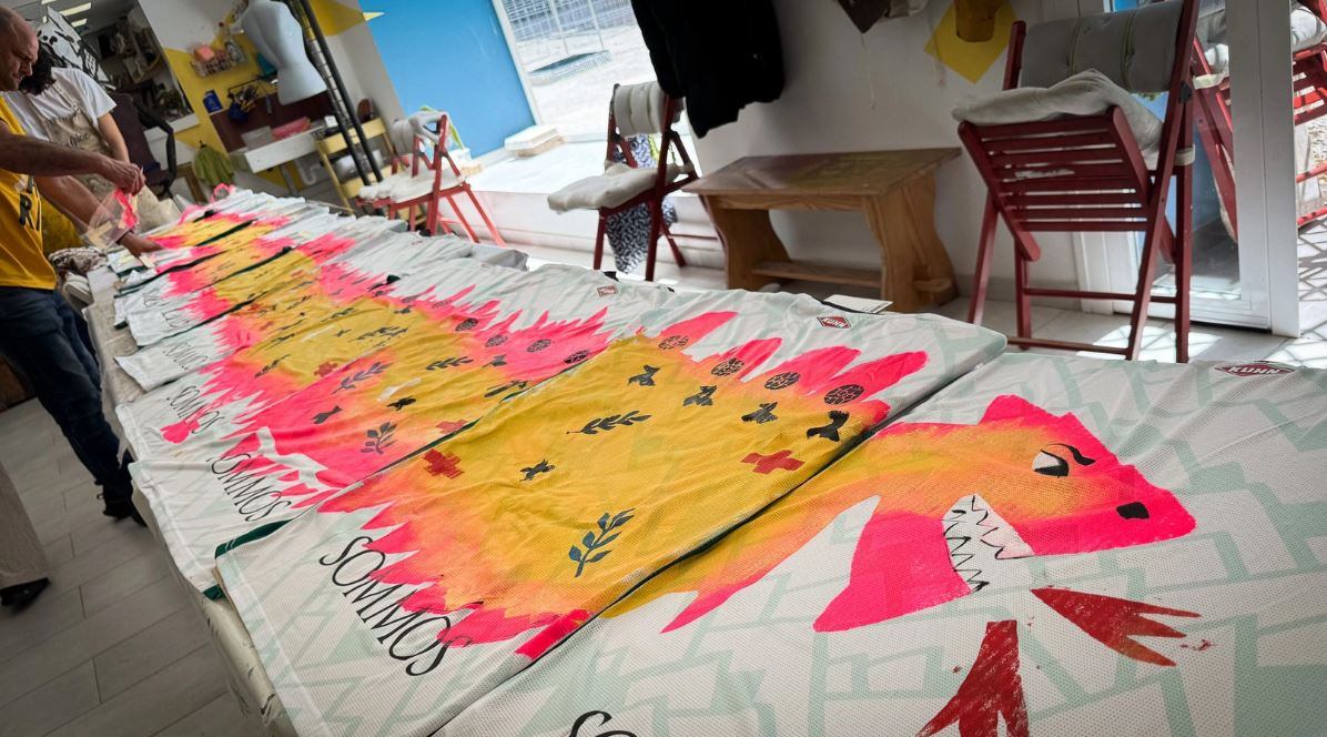 Camiseta que lucirá la SD Huesca antes del partido con el Elche