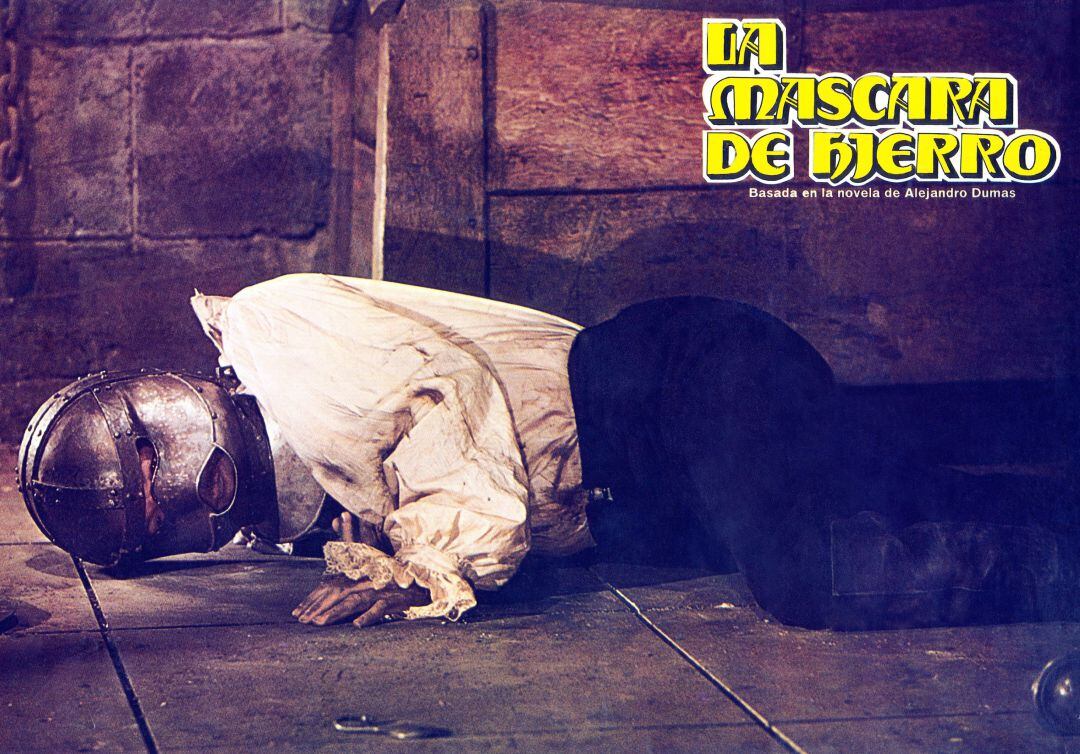  LA MASCARA DE HIERRO, Richard Chamberlain, 1977