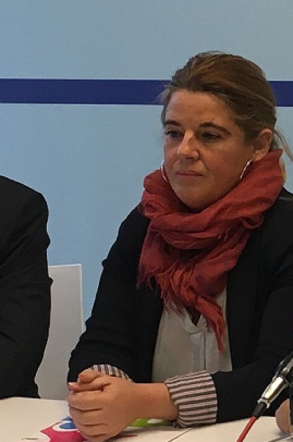 Ruth Pindado en un acto como directora general de la Mujer de la Junta de Castilla y León