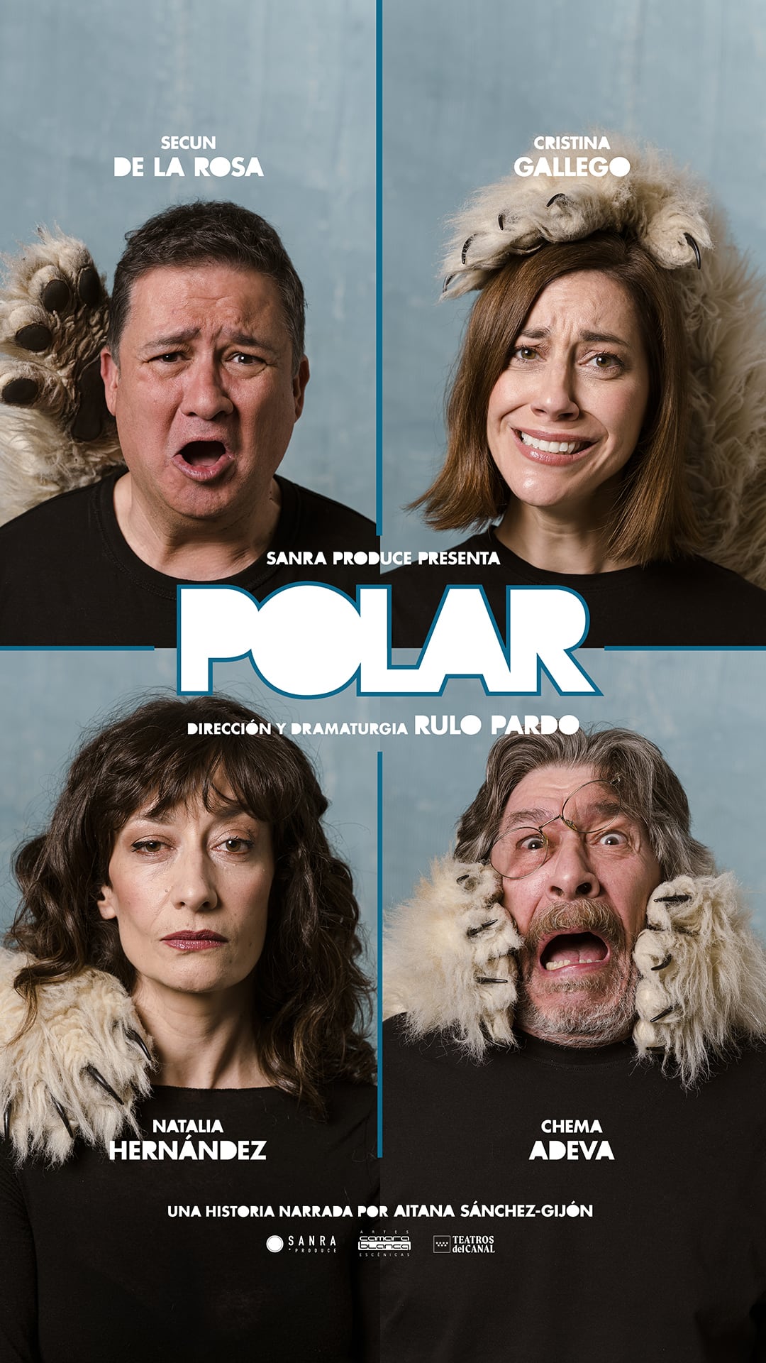 Cartel de &#039;Polar&#039;, una obra de Rulo Pardo