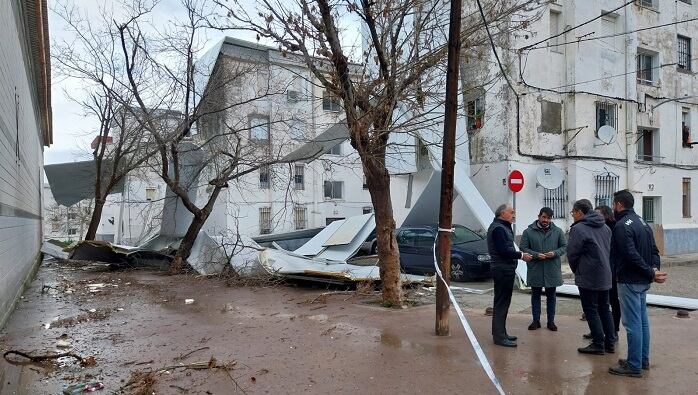 Daños por el temporal en Algeciras