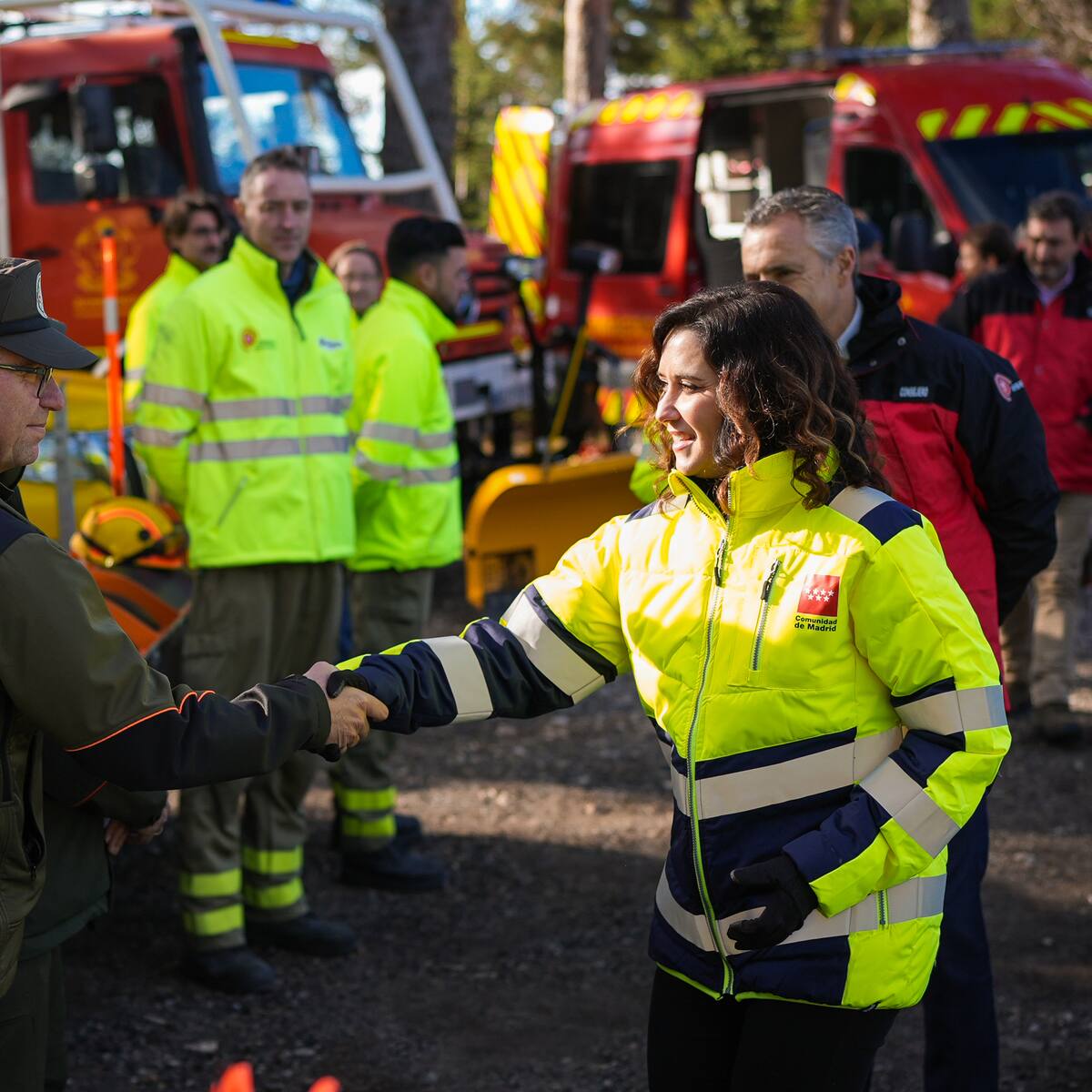Díaz Ayuso presenta el dispositivo de inclemencias invernales con 6.000 efectivos y 760 vehículos