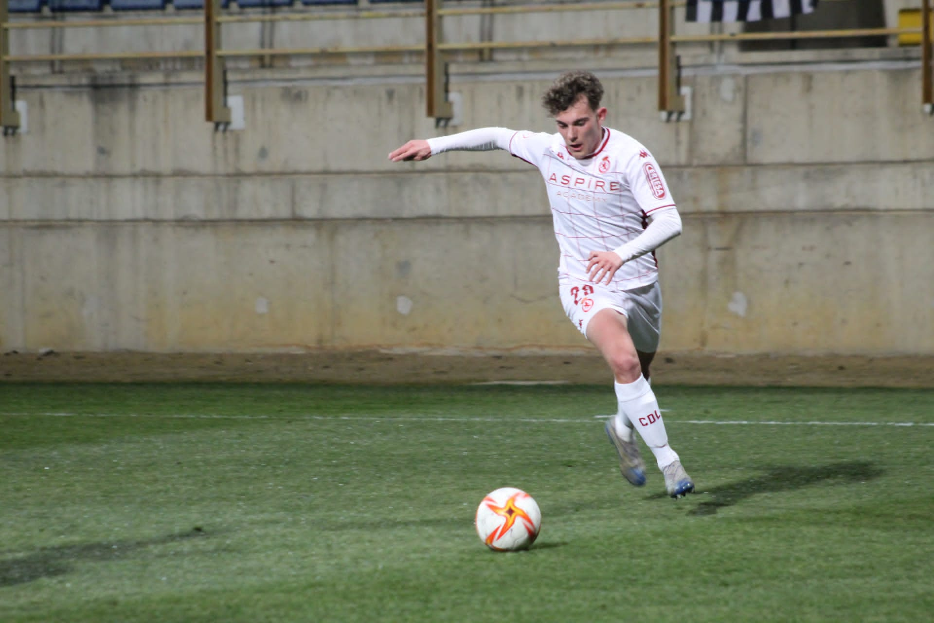 Marcos González volvió a jugar con el primer equipo