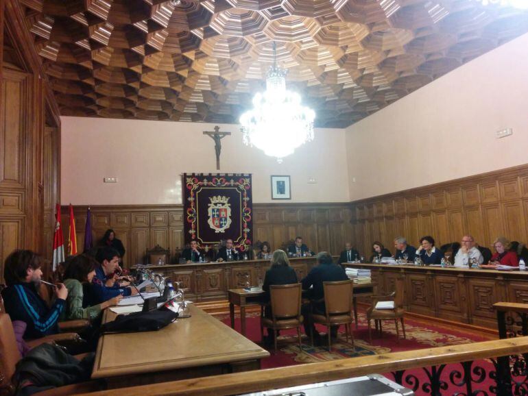 Pleno del Ayuntamiento de Palencia