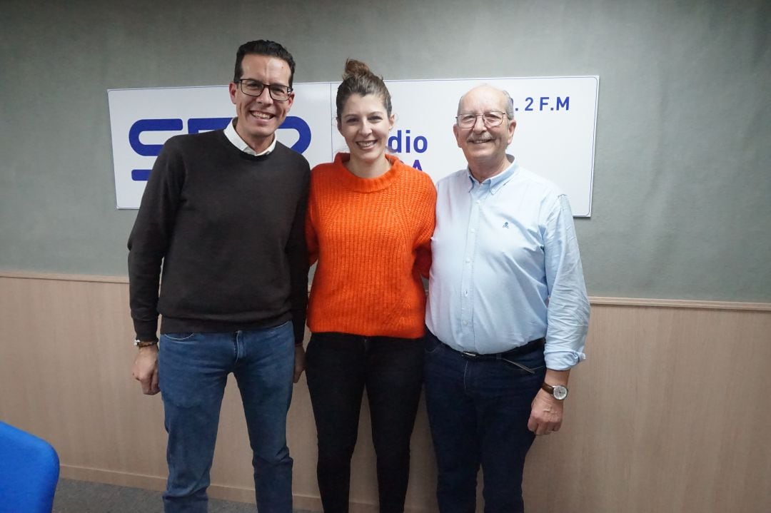 Rubén Alfaro, Laura Alfaro y Emilio Alfaro