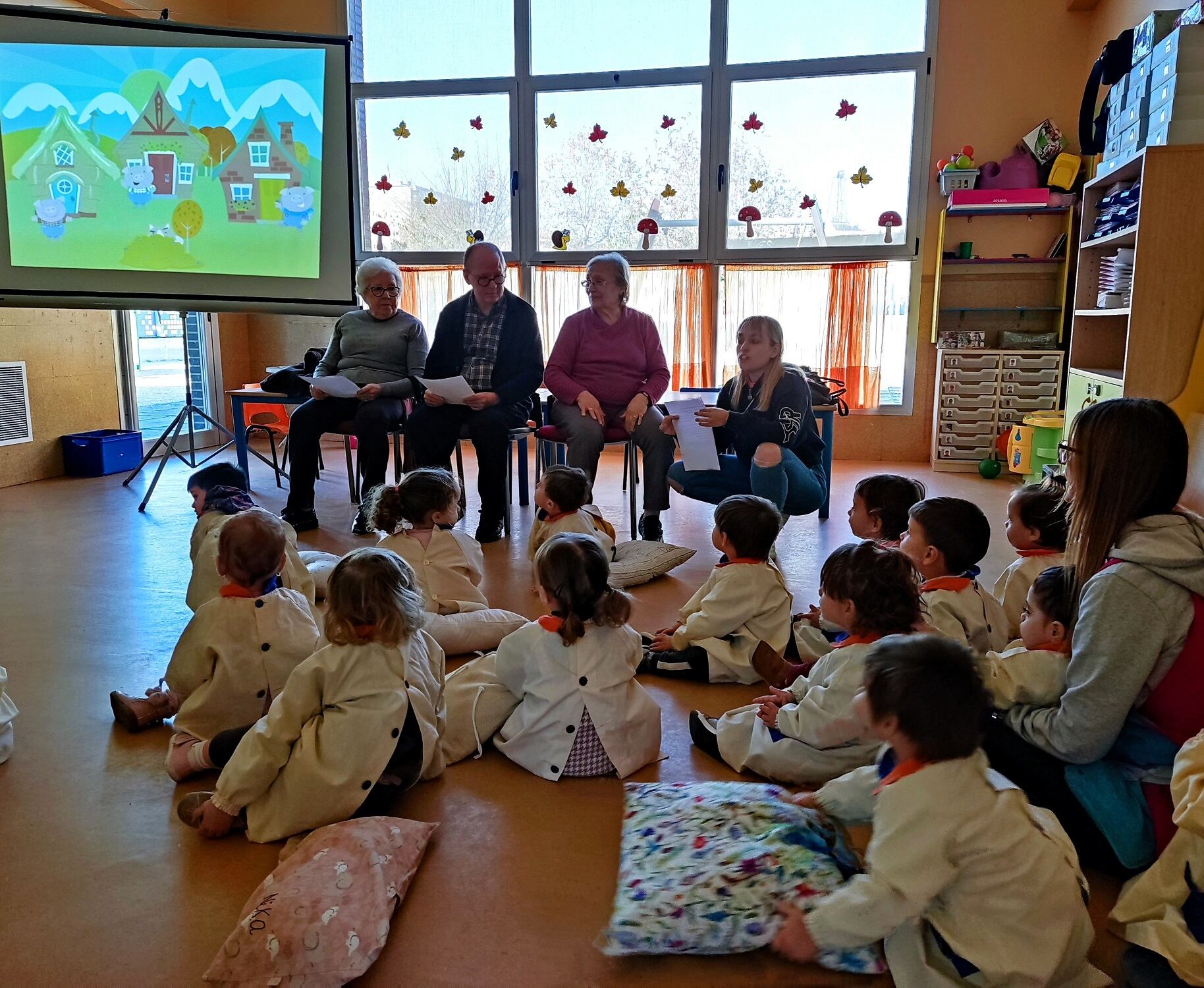 Una de las actividades del programa 'Conmuévete' Monegros