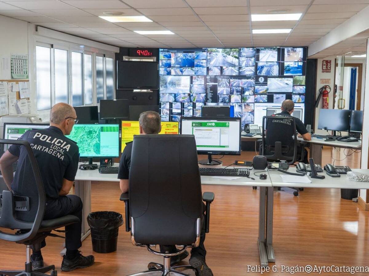 59 cámaras de seguridad reforzarán la vigilancia en los barrios y diputaciones de Cartagena