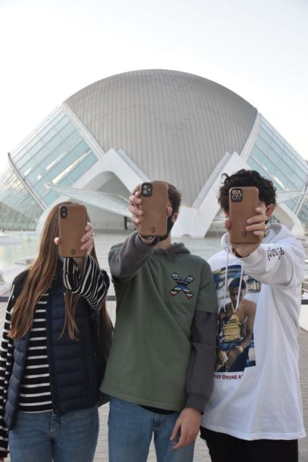 Carla Cabedo, Alejandro Trénor y Alex Gimeno, promotores del proyecto