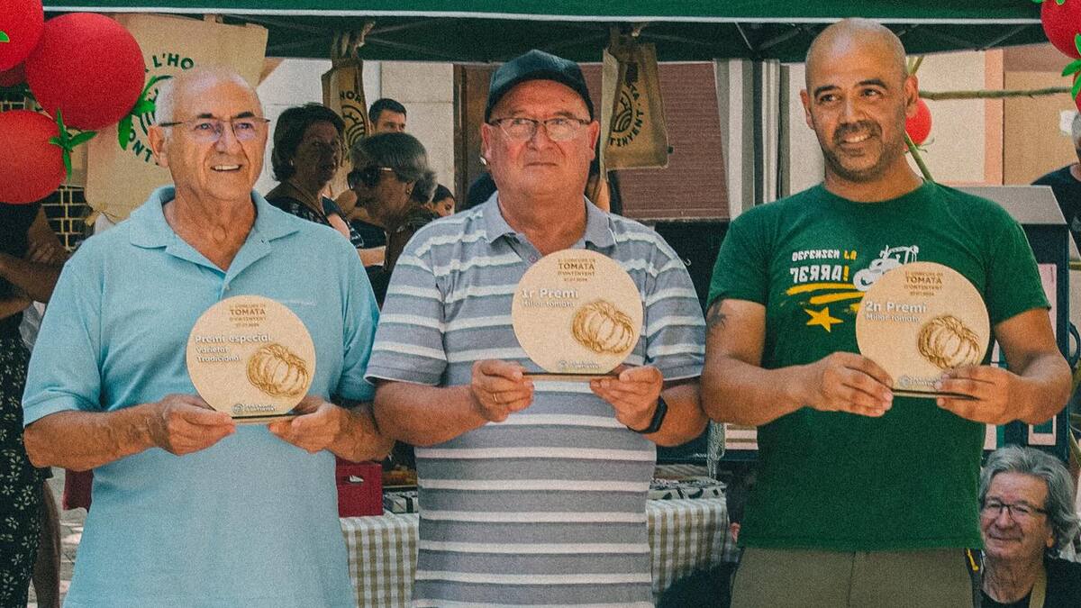 Entrevista a Mariano Gil. Guanyador del Primer Concurs de Tomata d'Ontinyent